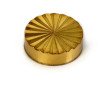 Embellecedor cubre-tornillos 12mm -acero latonado-