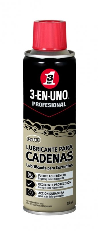 Lubricante 3-en-uno especial cadenas y engranajes 250ml