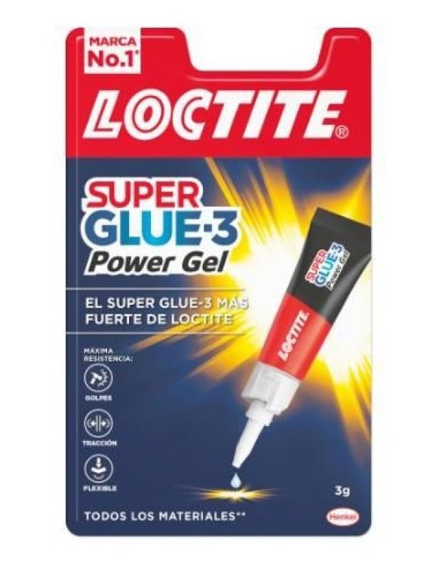 Lotite supler glue-3 gel power flex