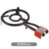 Paellero a gas doble ø300mm para paelleras de ø200mm a ø420mm