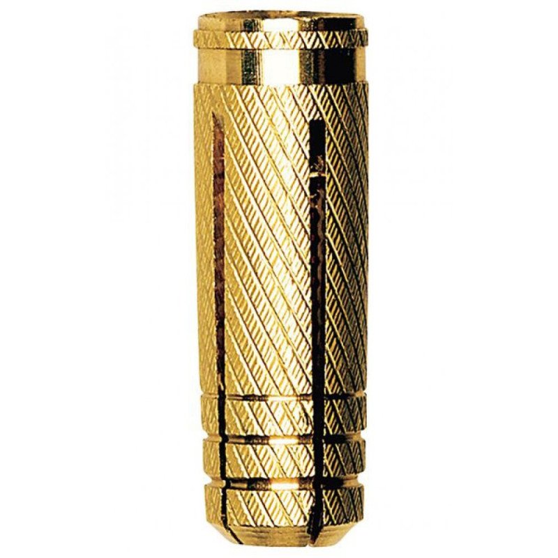 Taco metalico de expansion a golpe m 6 -ud-