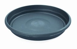Plato maceta 30 cm antracita para maceta de 35cm