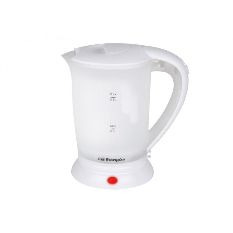 Hervidor orbegozo kt4500 0.5lt blanco