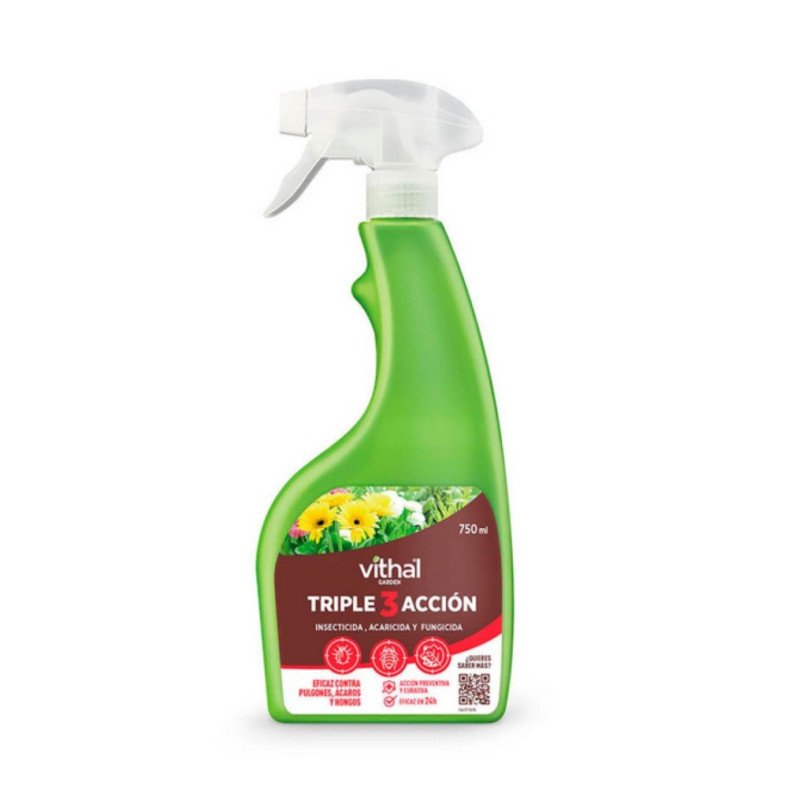 Insecticida + fungicida + acaricida triple accion vithal