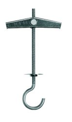 Taco vuelco espiga m5 gancho -2uds-