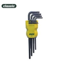 Juego llaves torx largas t10 a t50