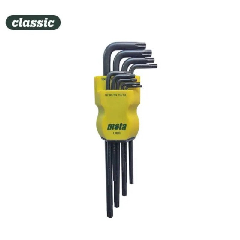 Juego llaves torx largas t10 a t50