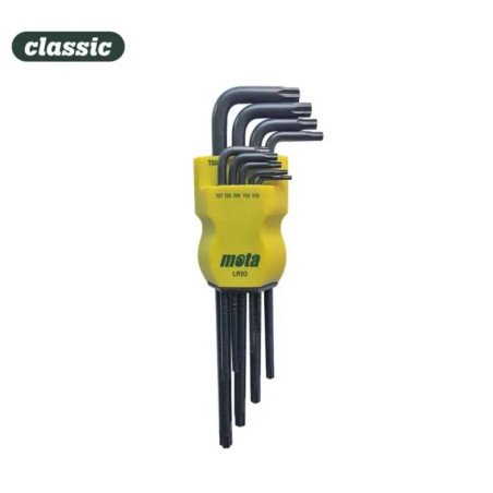 Juego llaves torx largas t10 a t50