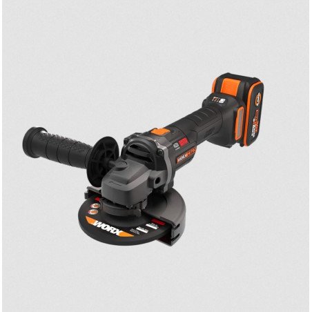 Amoladora angular a bateria worx wx815 115mm 20v