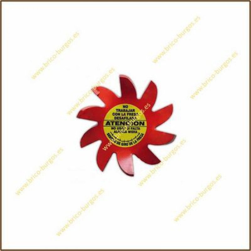 Fresa p/rozadora rz-10 uñas