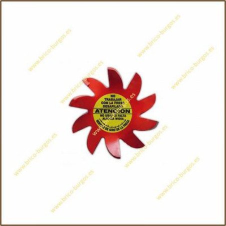 Fresa p/rozadora rz-10 uñas