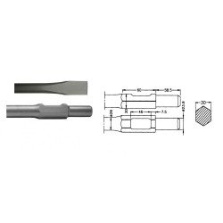 Cincel-pala hitachi 410mm