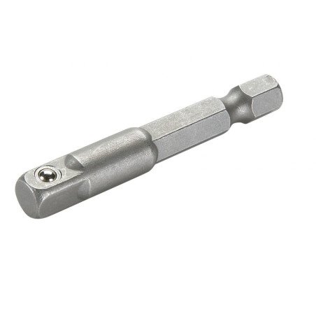 Tope para puertas adhesivo acero -cromado mate-