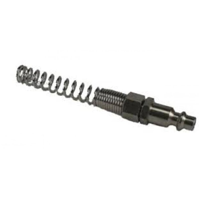 Racor neumatica macho 6x8mm c/muelle espiral