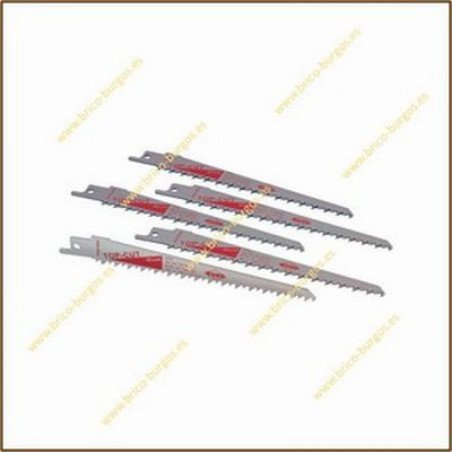 Hoja sierra sable 150mm hcs dentado madera -ud-