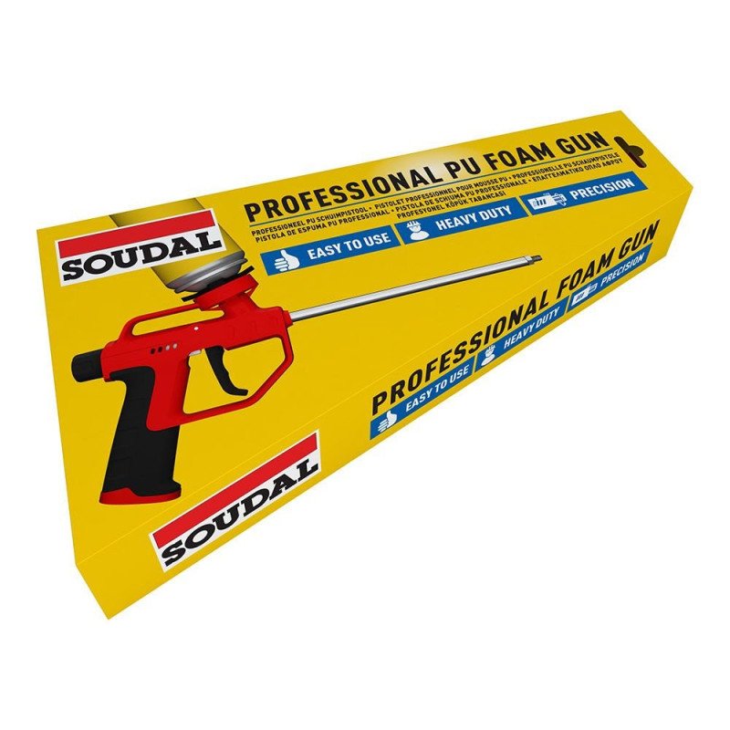 Pistola espuma poliuretano soudal