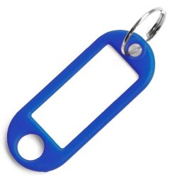 Llavero colores con etiqueta