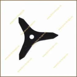 Disco desbrozadora 3 puntas 230mm cortas