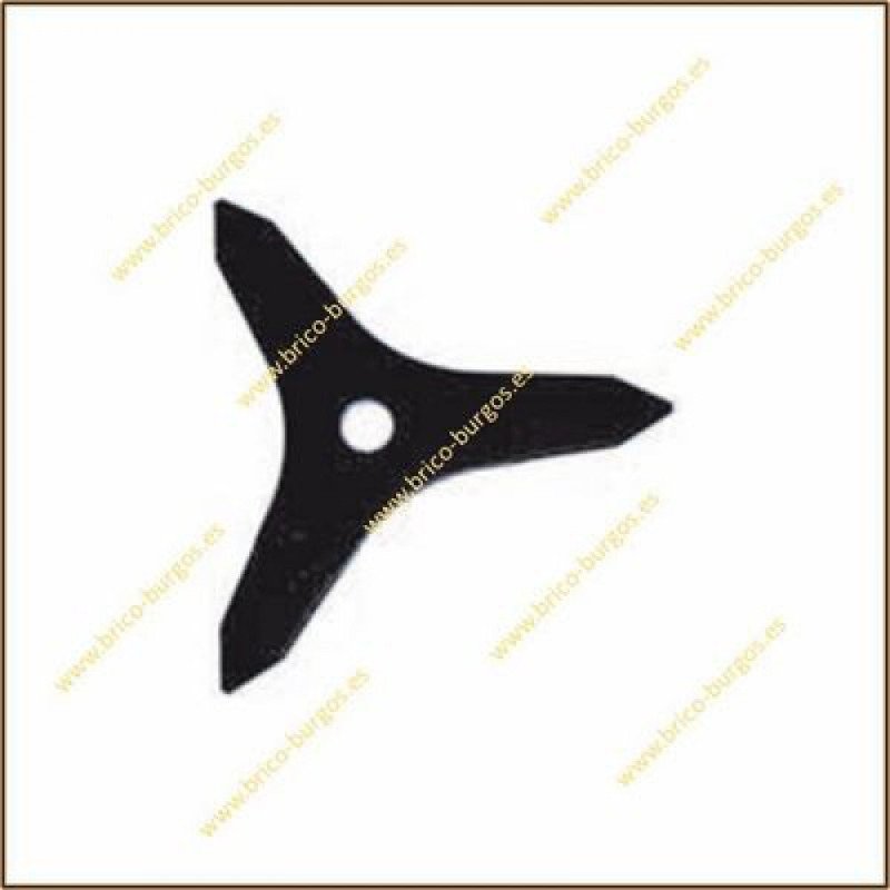 Disco desbrozadora 3 puntas 230mm cortas