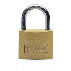 Candado laton 60mm arco corto