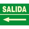 Señal pvc fotoluminiscente normalizada a4