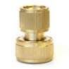 Portagomas conector rapido sin stop ø3/4 laton