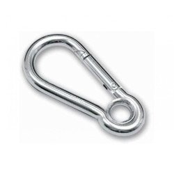 Mosqueton cincado de 5 c/anilla